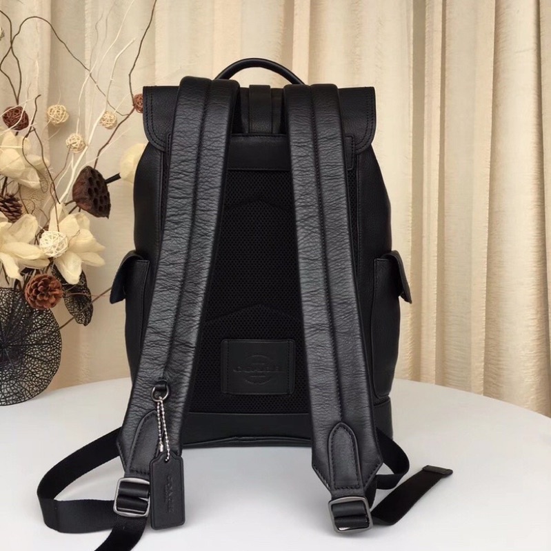 Backpack Coach Men Leather Colorblock