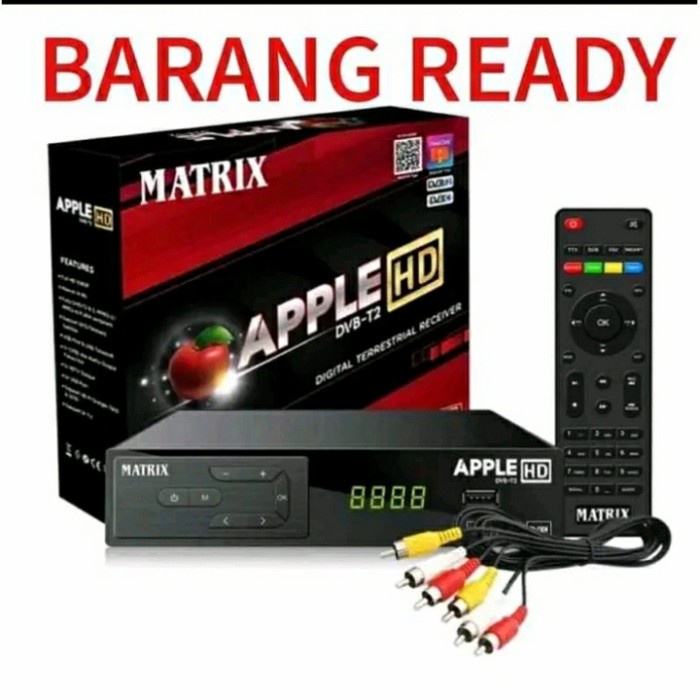 Sale Set top box matrix apple merah digital DVBT2 /SET TOP BOX TV DIGITAL/SET TOP BOX MATRIX/SET TOP