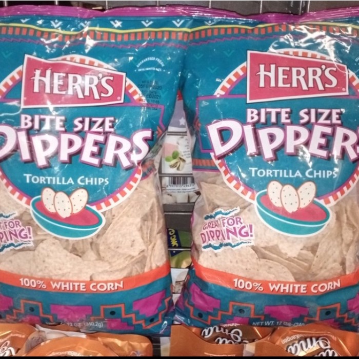 

Herrs dippers tortilla chips 12 oz