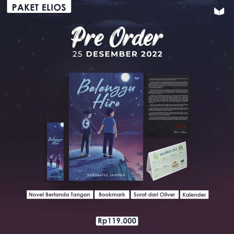 Novel Belenggu Hiro - Karimatul Jannah