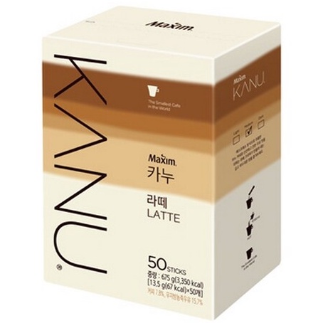 

Maxim KANU Latte 13,5 Gr per stick Hand Carry Kopi Korea