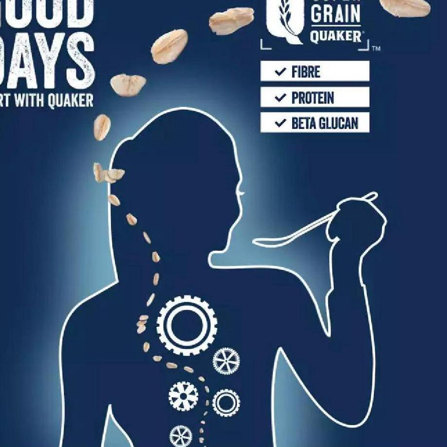 

↸ Quaker Instant Oatmeal 1200 gr - Twin Pack