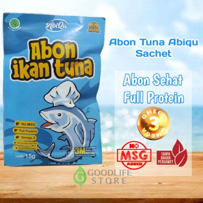 

ヮ Abon Ikan Tuna Abiqu Abon MPASI Bayi Kemasan Sachet 15 gram Non MSG ♘