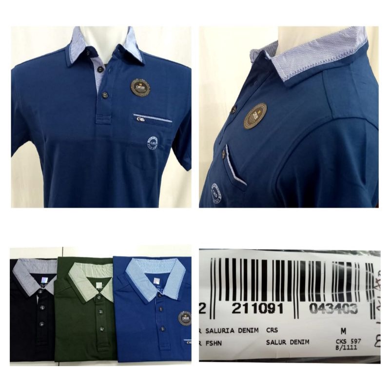 Kaos Kerah Polo Pria Dewasa Merk HgoClass atau Cressida Original Distro M L XL XXL Bahan Katun CRS91 CSD Kerah Cresida Polos Polo Boss Premium Ukuran Kaos Kerah Bapak Bapak Kresida CRS