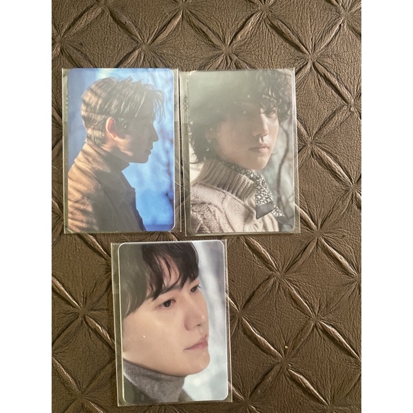 photocard donghae kyuhyun yesung official the road