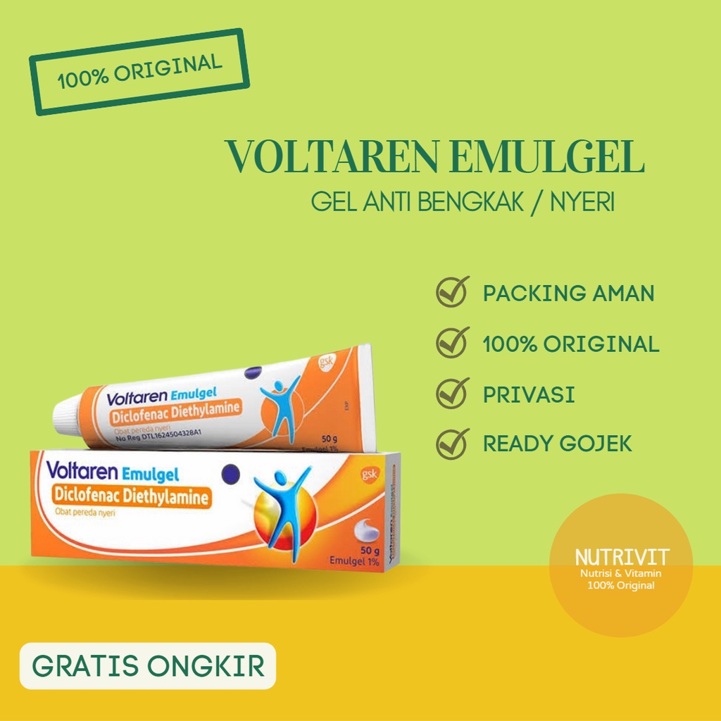 VOLTAREN EMULGEL 5 / 10 / 20 /50 GRAM