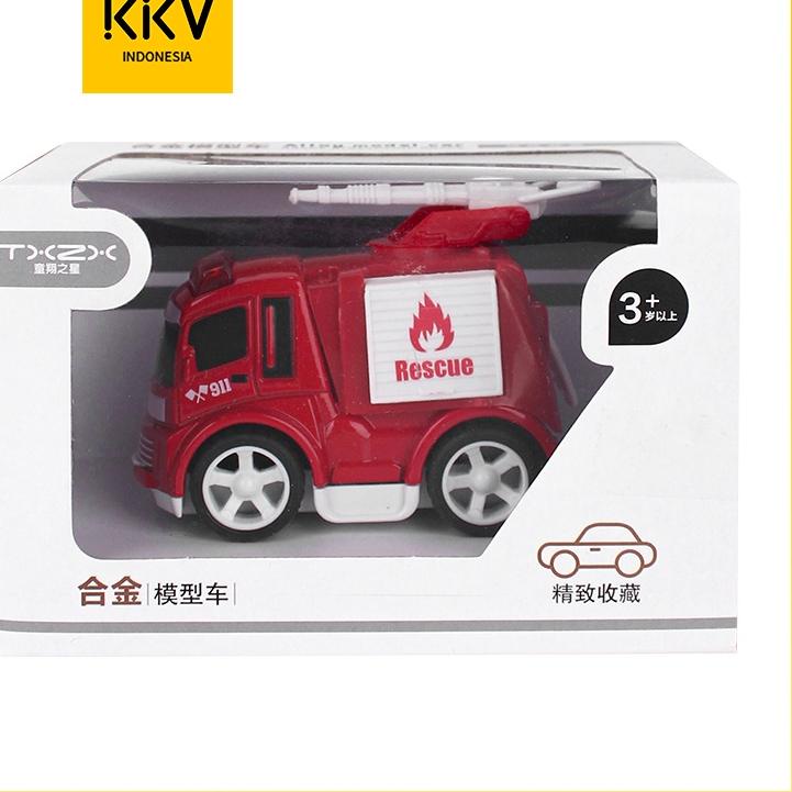 Stok Baru KKV - TXZX Alloy inertial TX1304-1D / Diecast Mobil / Mainan Anak/Random delivery