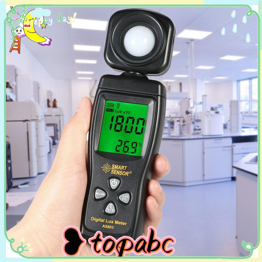 Top Digital Light Meter Profesional Max Min Handheld Photometer Alat Pengukur Cahaya