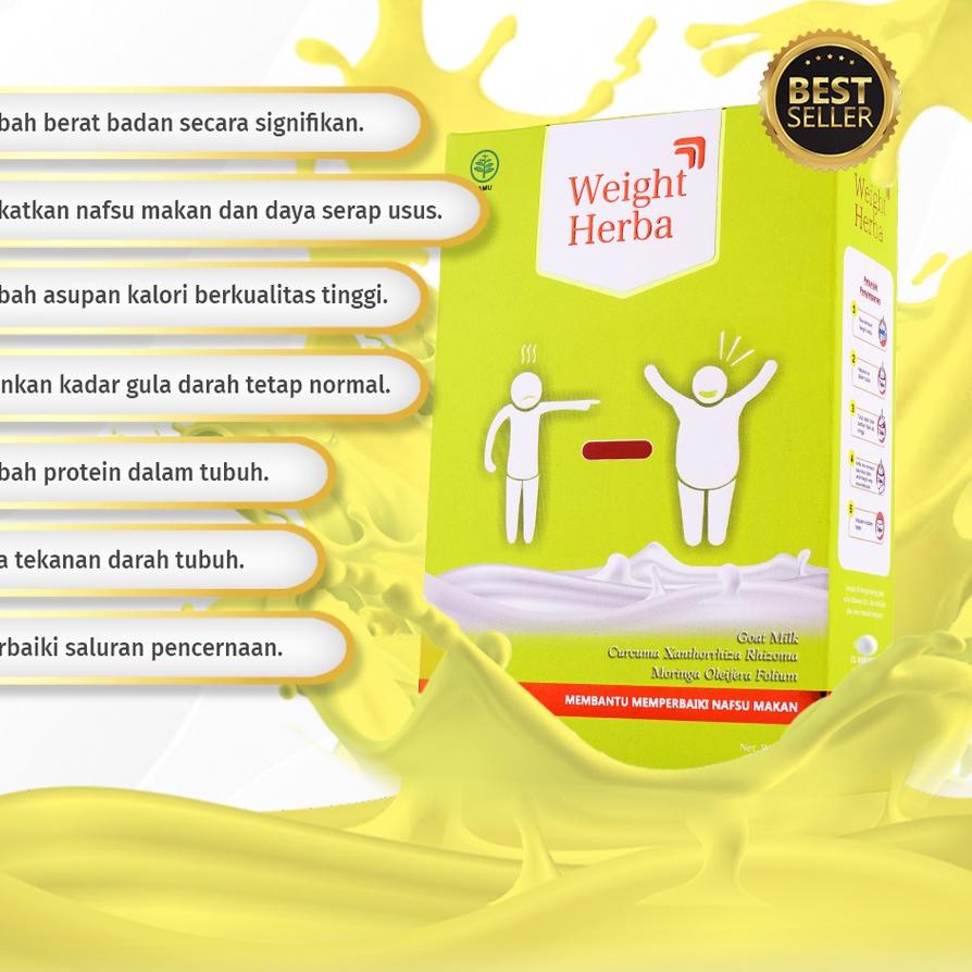 

Paling Disukai Weight Herba - Susu Penambah Berat Badan 200 gr$