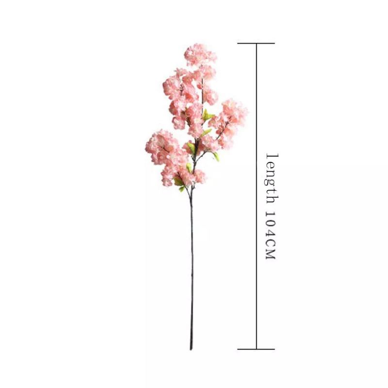 Sakura Cherry Blossom 1 meter + Daun