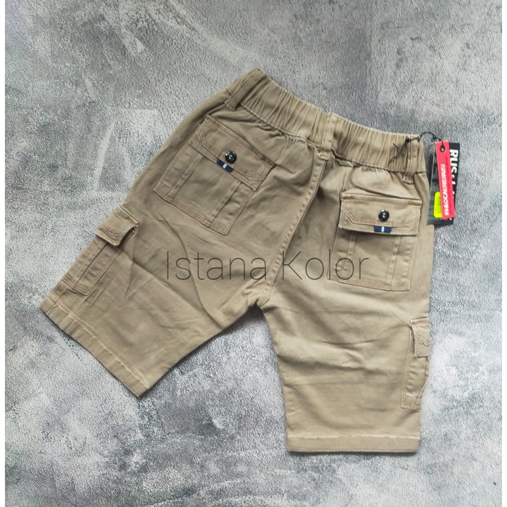 Celana Pendek Cargo Anak / Celana Cargo Short Pants Usia 4 - 12 thn / Celana Pendek Katun Anak