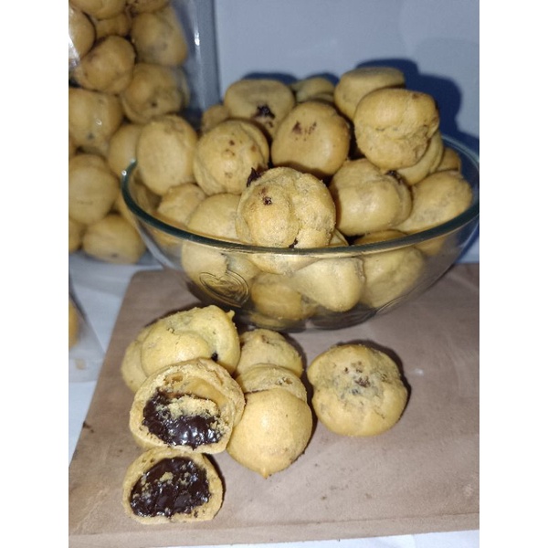 

kue soes isian coklat 500gr