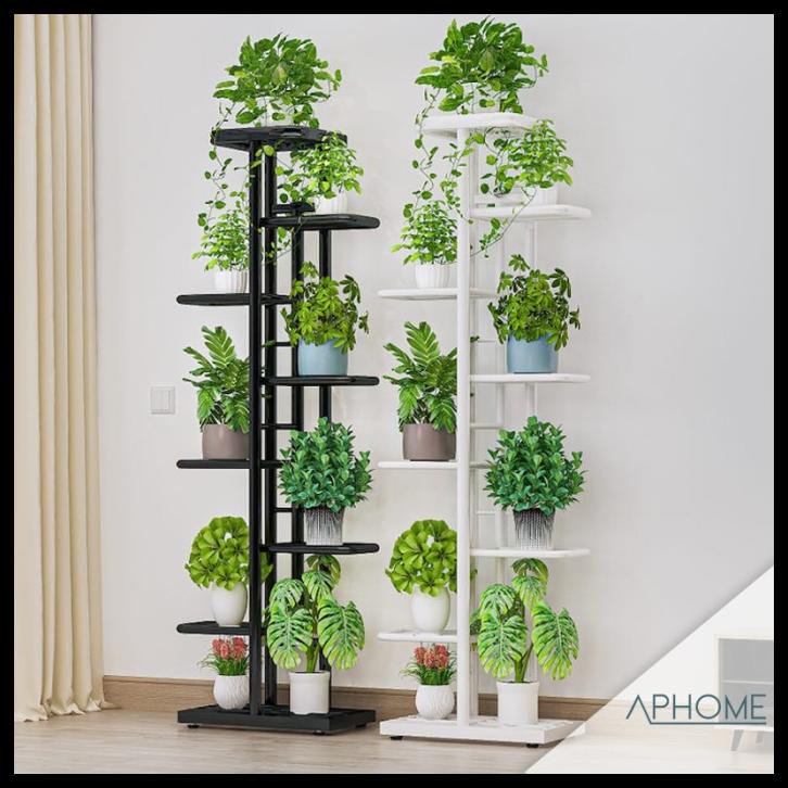 Rak Tanaman Bunga Minimalis Flower Stand Besi Rak Tanaman Hias Multifu