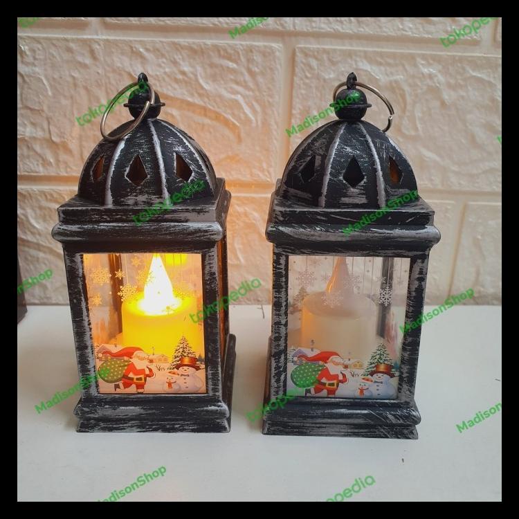 

LENTERA NATAL LILIN LED PORTABLE DEKORASI KADO NATAL MURAH SOUVENIR BARU