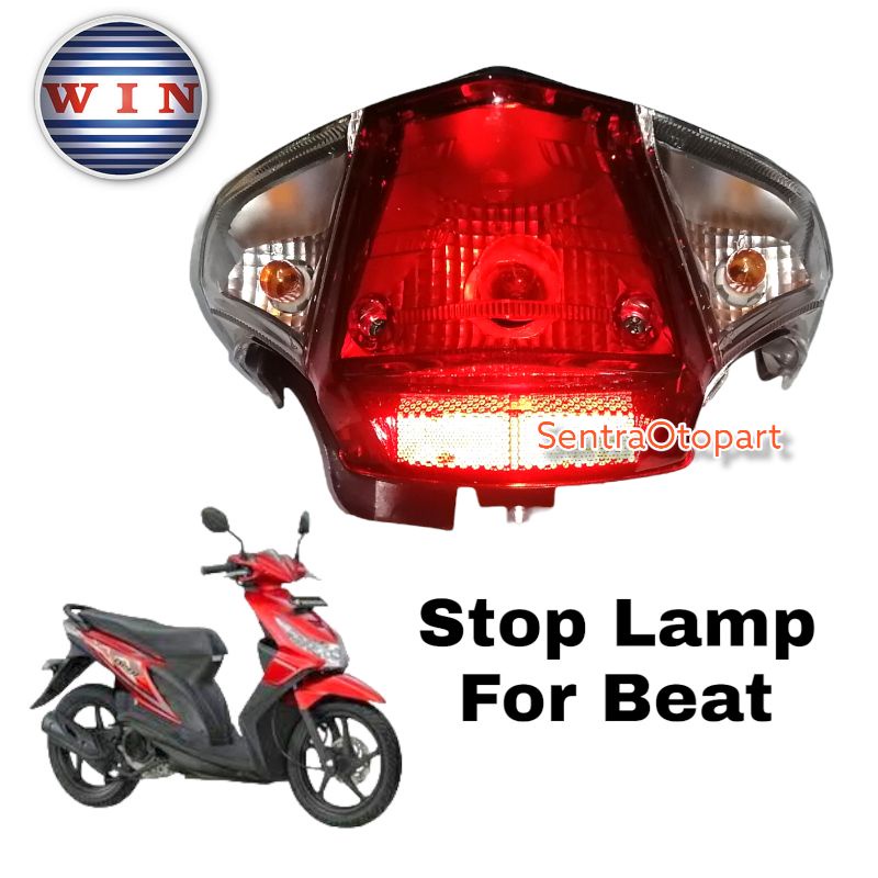 Stop lamp assy lampu stop beat karbu win