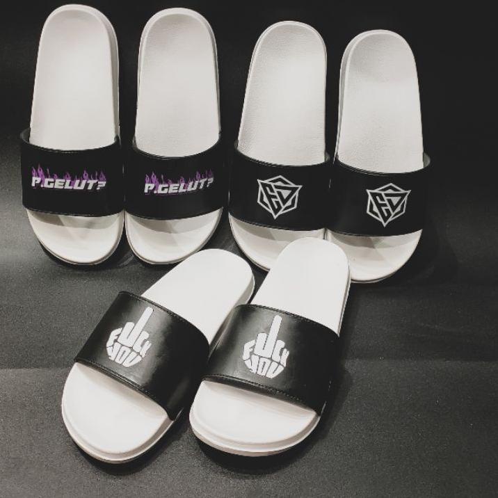 Langsung Atc Sandal ESTADO ragam motif logo