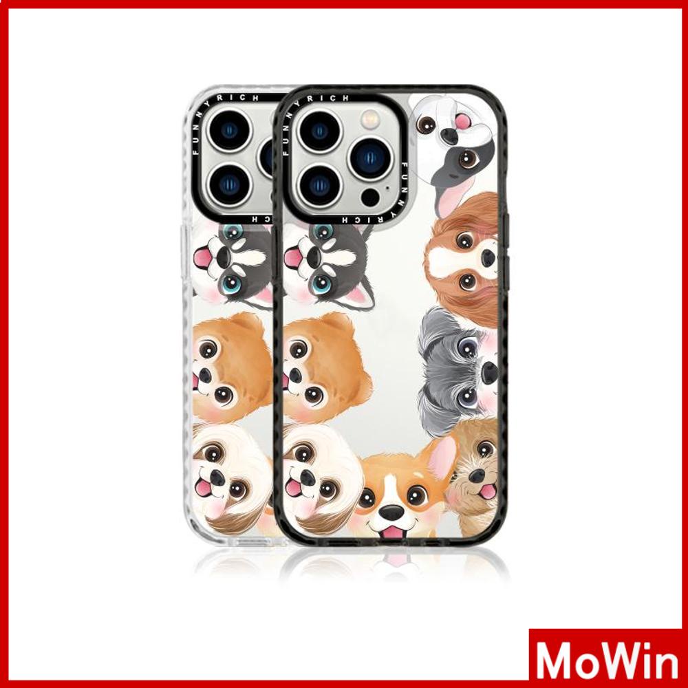 For iPhone 14 Pro Max iPhone Case Thick Soft Case Clear Case Shockproof Protection Camera Cute Puppy Compatible For iPhone 13 Pro Max iPhone 12 Pro Max 11 7Plus 8Plus 6Plus XR xs