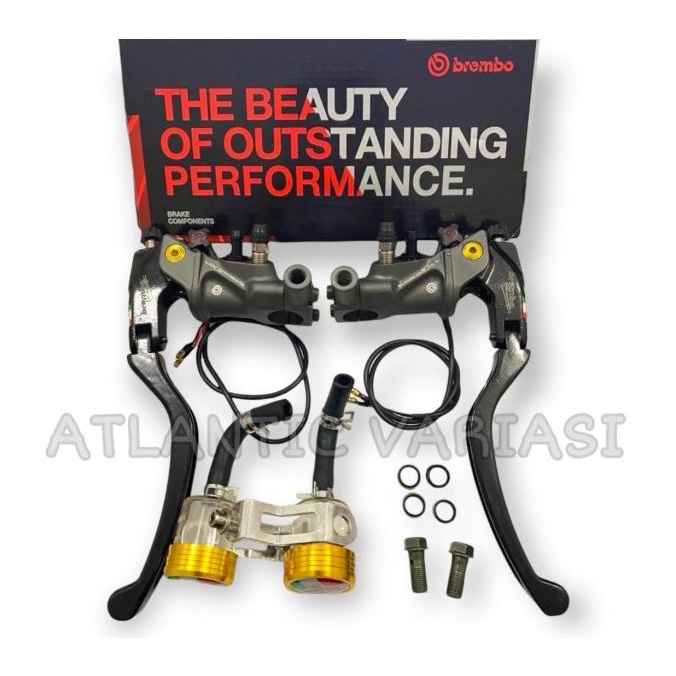 HANDLE MASTER REM CORSA CORTA RCS 19 BREMBO MOTOR NMAX XMAX AEROX PCX
