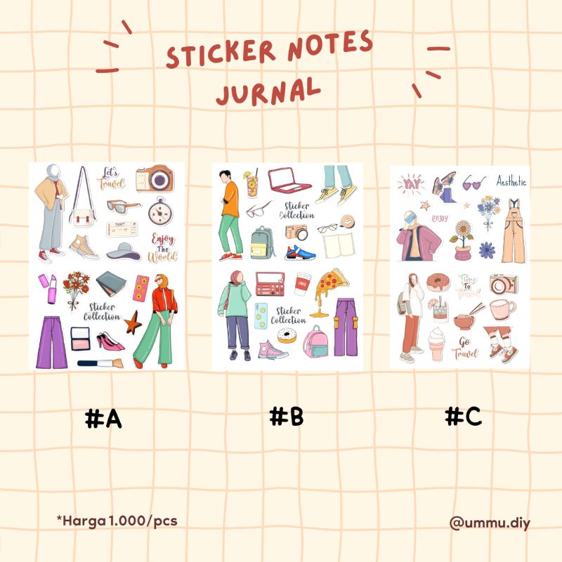 

Sticker pack/stiker Hijabstuffs/hijabers