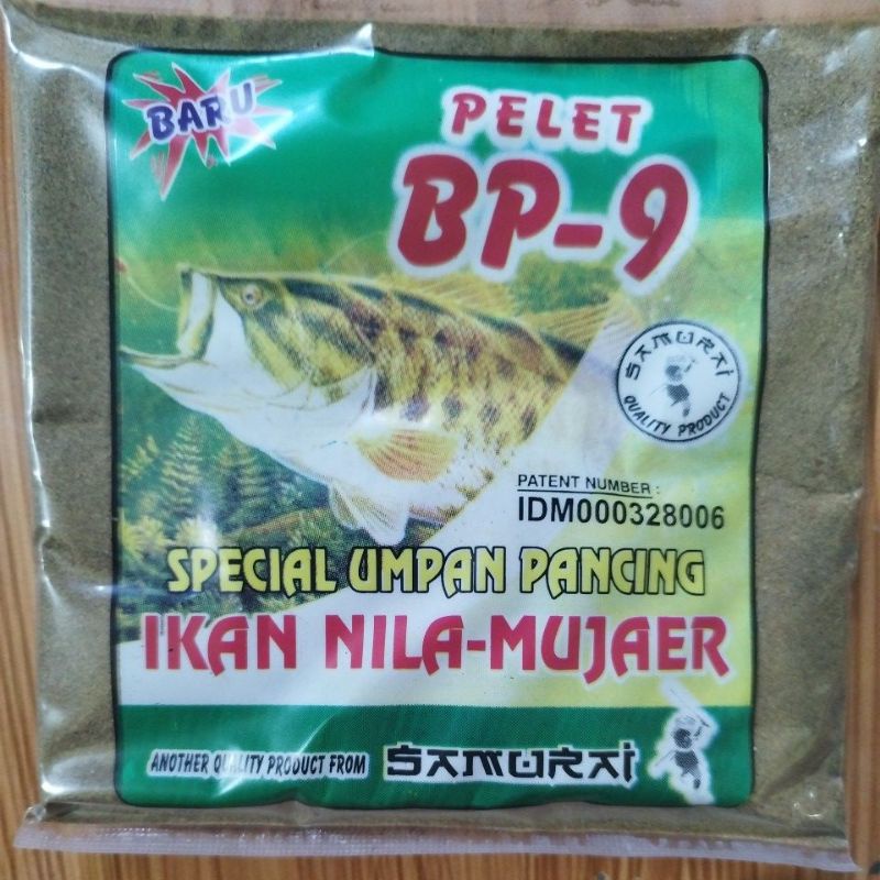 UMPAN Pancing Stella Pelet BP-9 bp9 Bp 9 Spesial Mancing Ikan Nila Mujaer