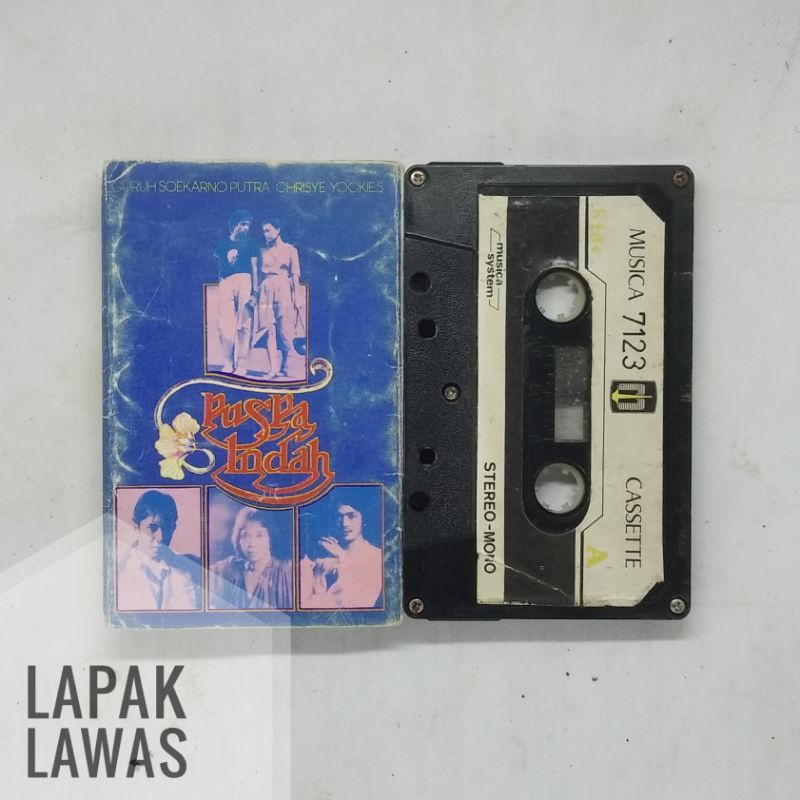 Kaset Chrisye Puspa Indah Bekas