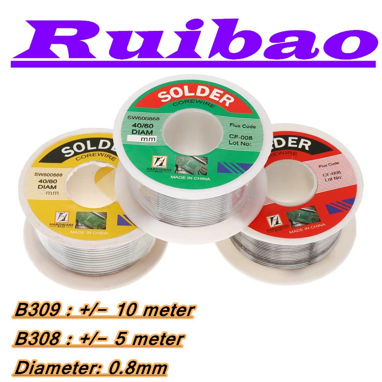 Timah Solder Diameter 0.8 mm Panjang 5M 10Meter