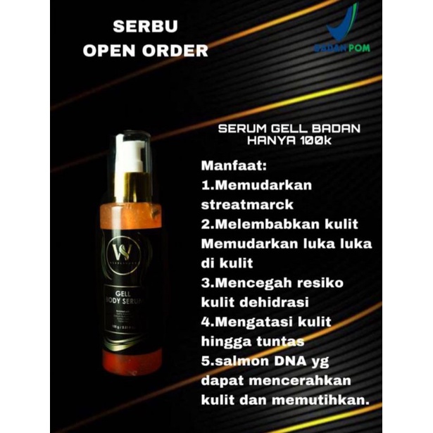 WS GELL BODY SERUM DNA salmon