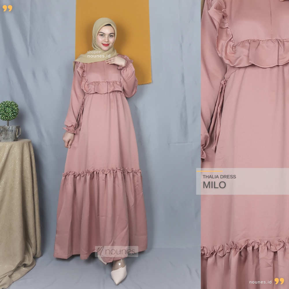 Nounes Thalia Plain Dress matt Maxmara Lux M L LD 98 104