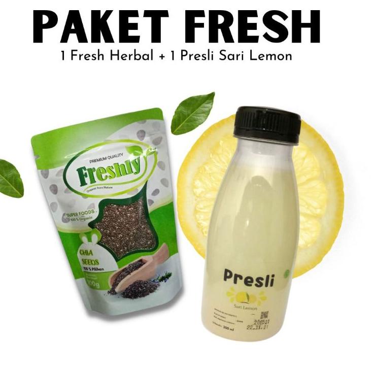 

[PRODUK WM6OW] Paket Fresh diet anti gagal(1FL+1Chiaseed) H9N