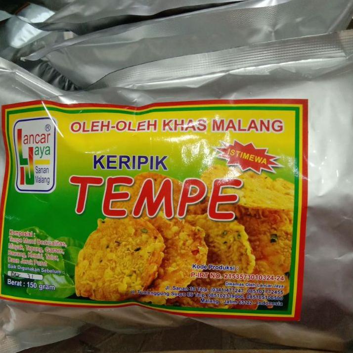 

♞ KERIPIK TEMPE VOIL ORI/Jeruk purut LANCAR JAYA ヸ