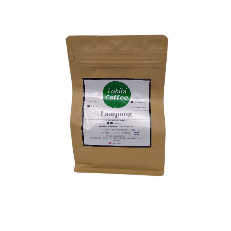 

Tokibi Kopi Robusta Lampung 200gr