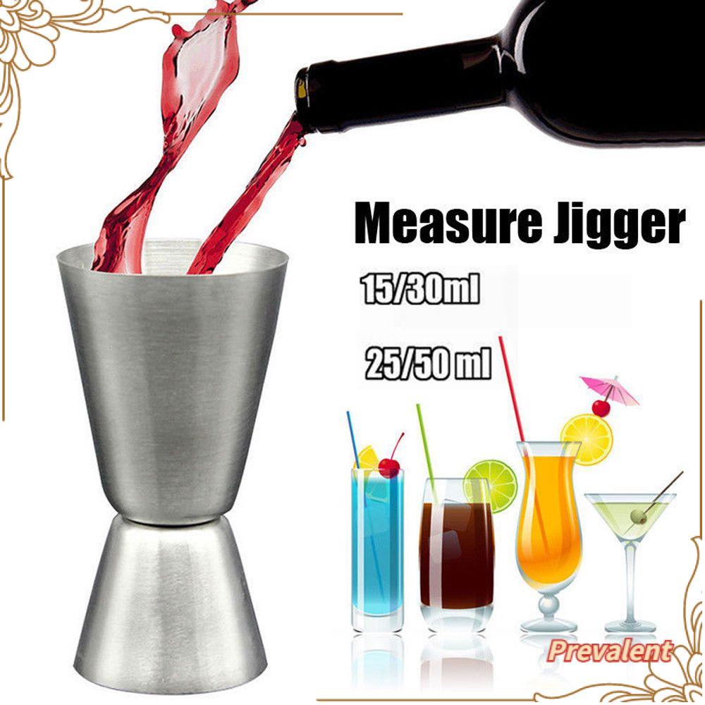 Preva Measure Jigger Cup Home&amp;Living Gelas Jigger Stainless Steel Dual Shot Gadget Dapur