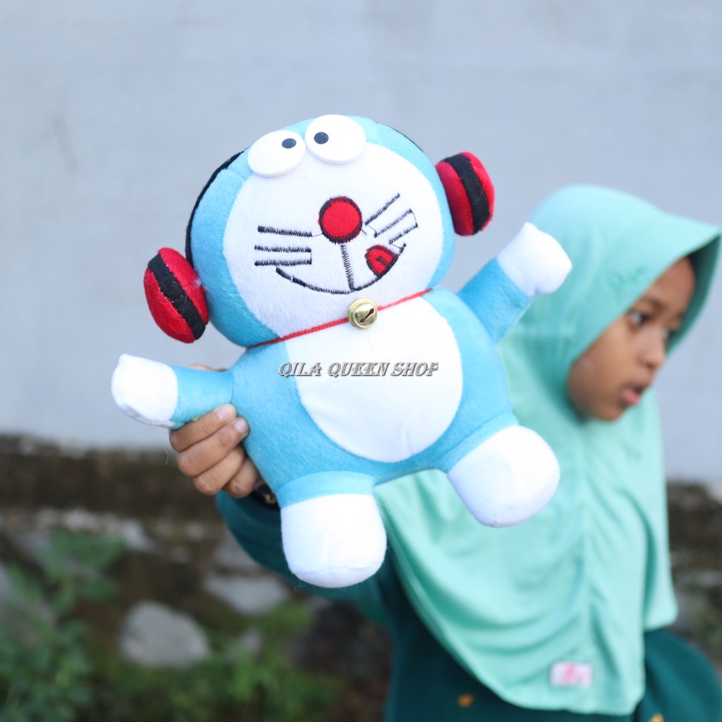 Boneka Doraemon musik S HEADSET