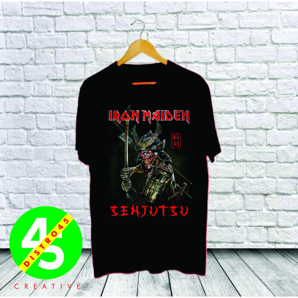Kaos Iron Maiden / T- shirt Iron Maiden / Baju Iron Maiden Senjutsu