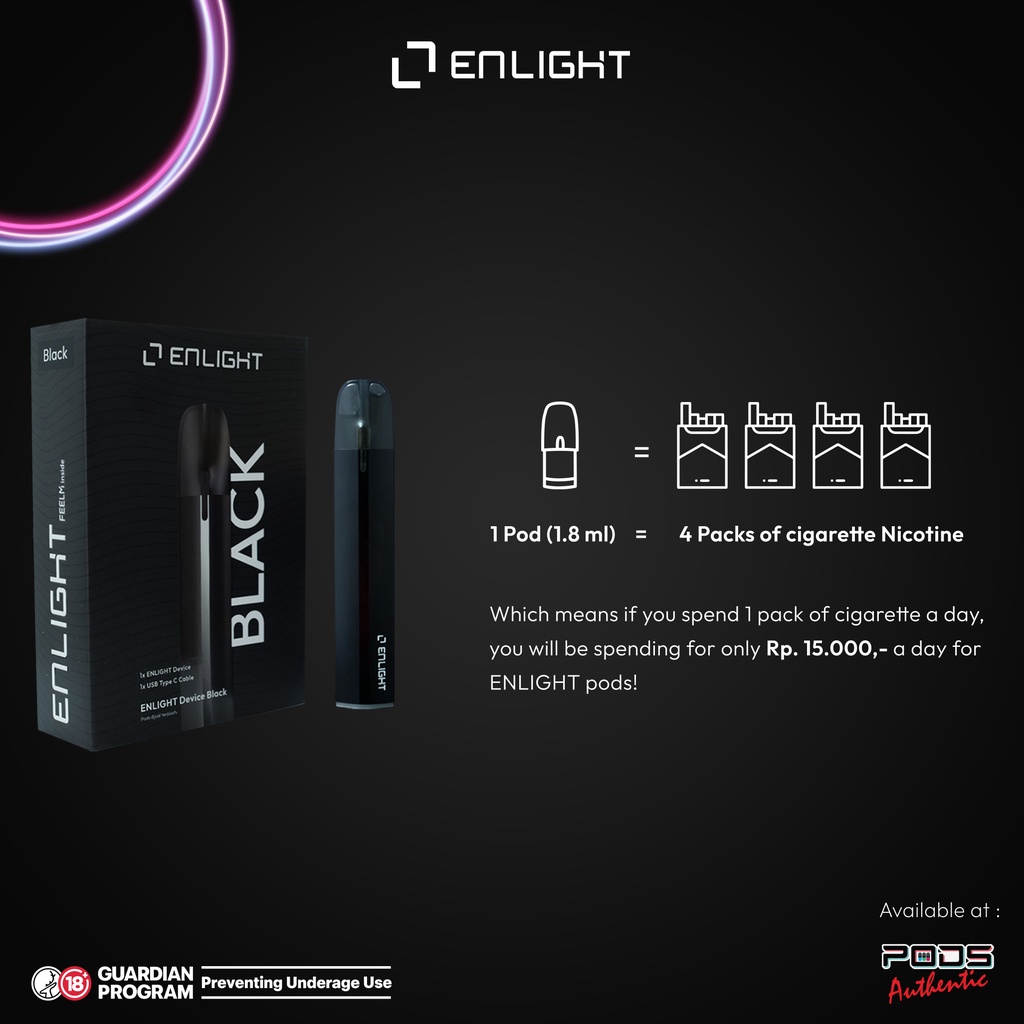 ENLIGHT Device - Black (Bundle)