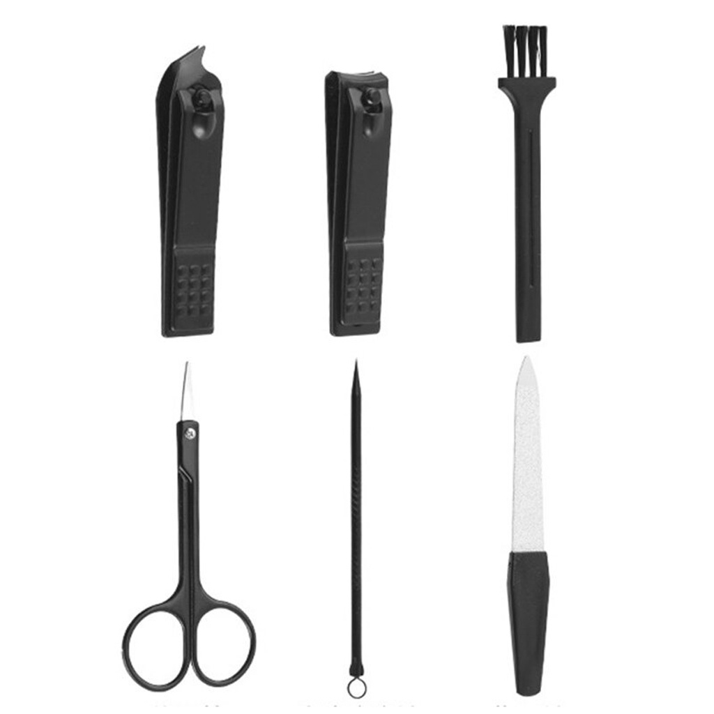 BRGUNIK Gunting Kuku Set Manicure Pedicure Alat Potong Kuku Set 12 in 1 R837