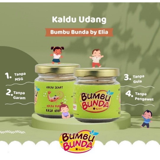 BUMBU BUNDA - Kaldu MPASI Bayi Homemade 50g | Kaldu Non MSG