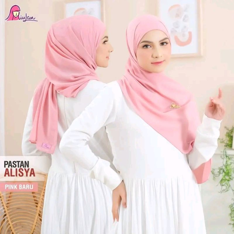 Pashmina instan Alisya/Pashmina instan/Jilbab instan/Hijab Instan/Miulan