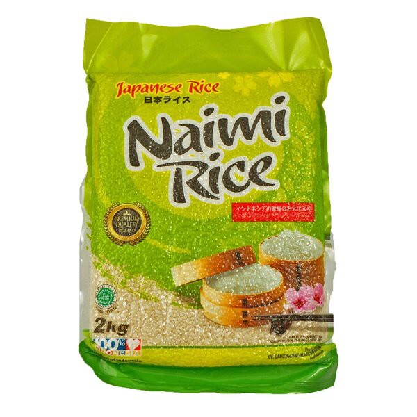 

Naimi Rice Beras Putih Jepang Kualitas Premium 2 kg