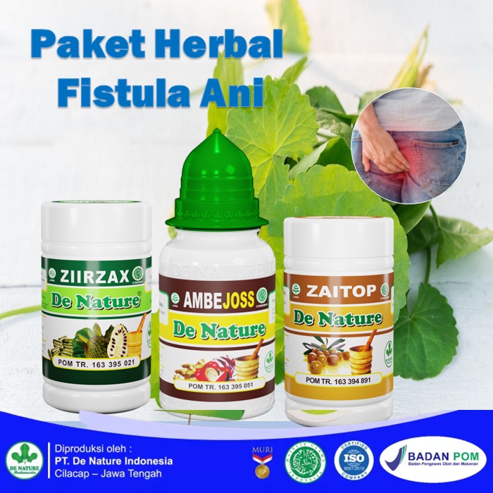 OBAT FISTULA ANI TANPA SALEP AMBEJOS - ZAITOP - ZIIRZAX