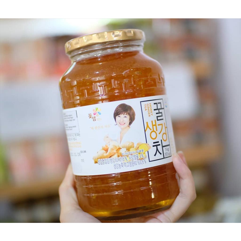 KKOH SHAEM HONEY GINGER TEA 1KG - MADU TEH JAHE KOREA HALAL IMPORT