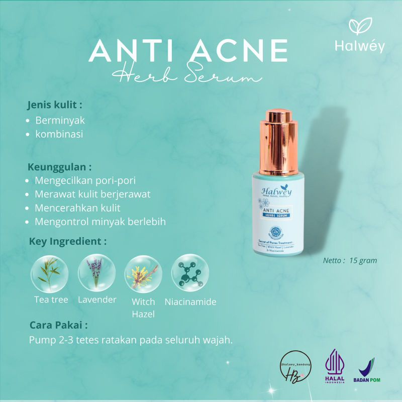 Halwey Anti Acne serum