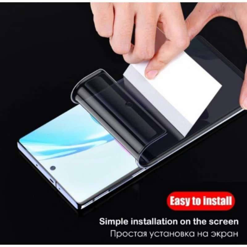 TGM - SAMSUNG S9+ HYDROGEL FILM SPY GLOSSY PRIVACY ANTI GORES S9 +  / SCREEN PROTECTOR ANTI SPY S9 PLUS / PELINDUNG LAYAR ANTISPY S9PLUS  / ANTI GORES / TEMPERED GLASS / ANTI GORES LENTUR HYDROGEL SPY PRIVACY GELAP BUKAN KACA