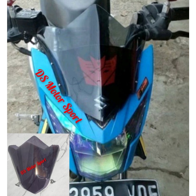 VISOR SATRIA FU INJEKSI 2016 2017 2018 PLUS MUR WINDSHIELD SATRIA FU INJEKSI PLUS MUR