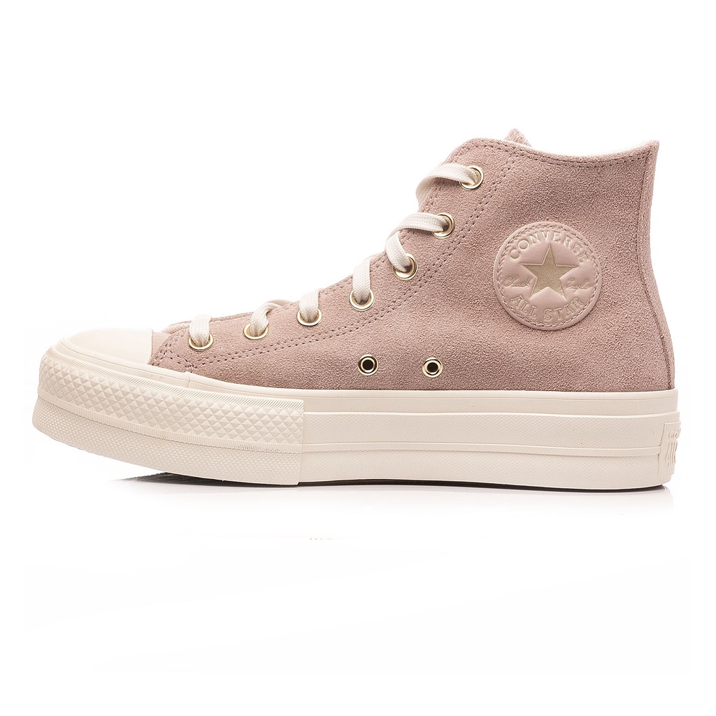 Converse Chuck Taylor All Star Lift Platform Earthy Neutrals Hi Mauve