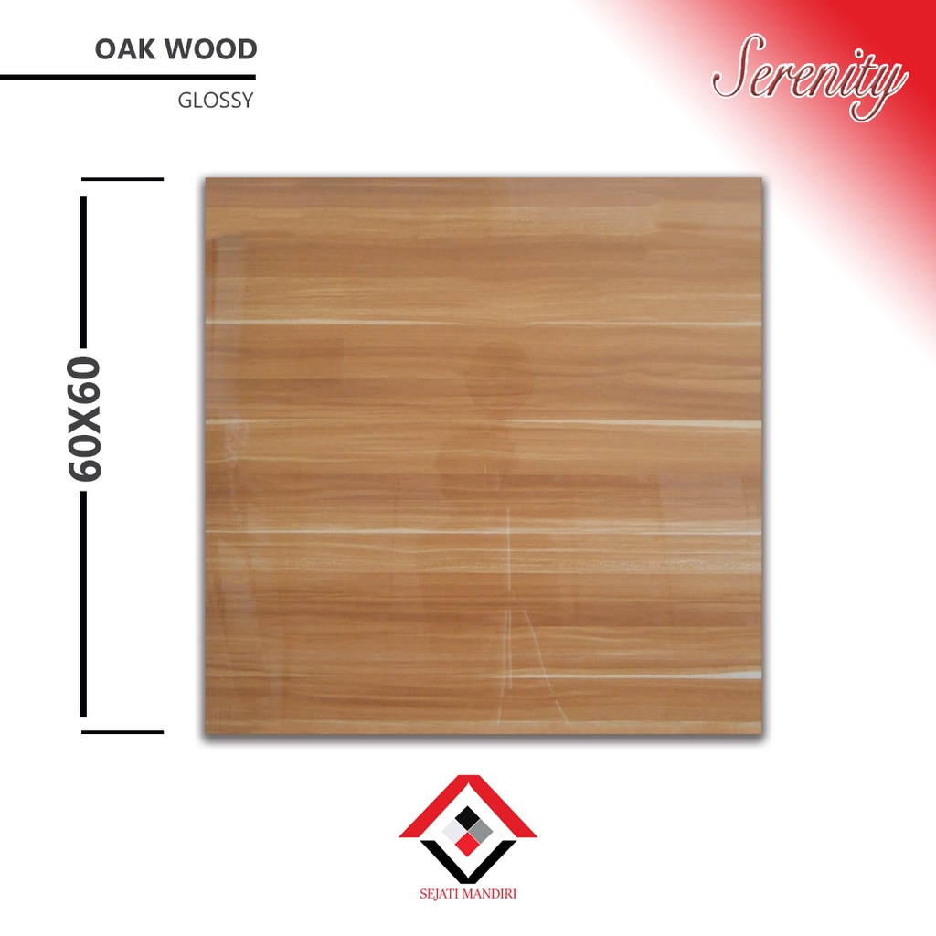 granit 60x60 - motif kayu glossy - serenity oak wood
