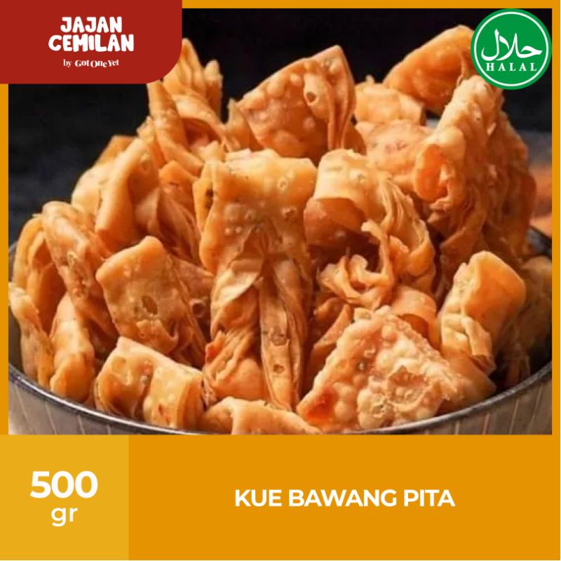 

[500G] KUE BAWANG/ KUE BAWANG PITA / KERIPIK BAWANG PITA / SNACK CEMILAN