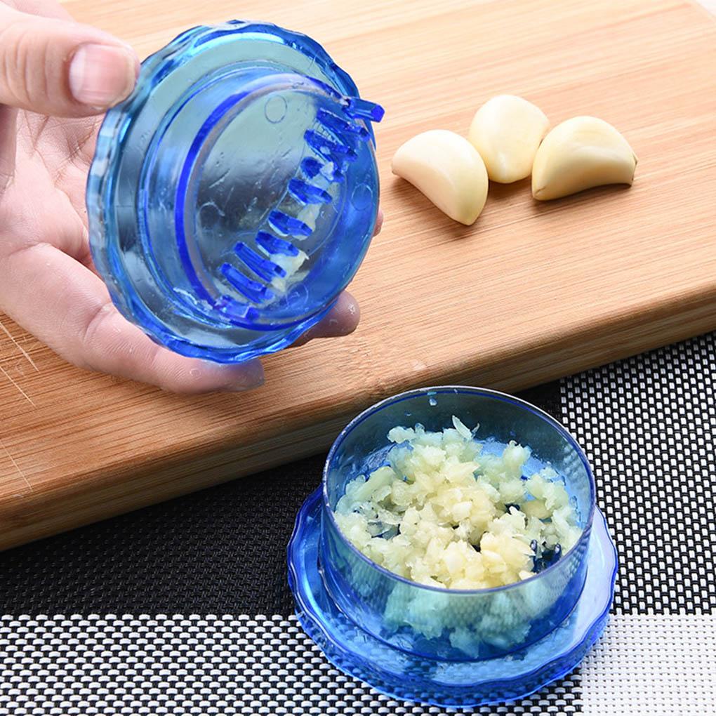 Garlic Ginger Grinder Mincer Press Peeler Alat Putar Dapur Penghancur Pemeras