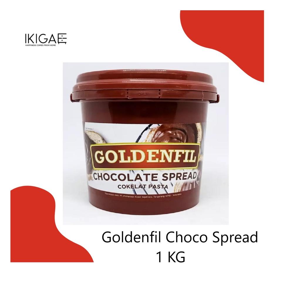 

[PRODUK ANT] GOLDENFIL CHOCO SPREAD / CRUNCHY/ SELAI COKLAT 1 KG TZ0