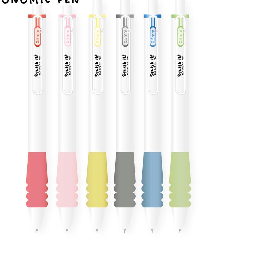 

Terkini Paperie Lab - Squish It! Ergonomic Pen FG5;